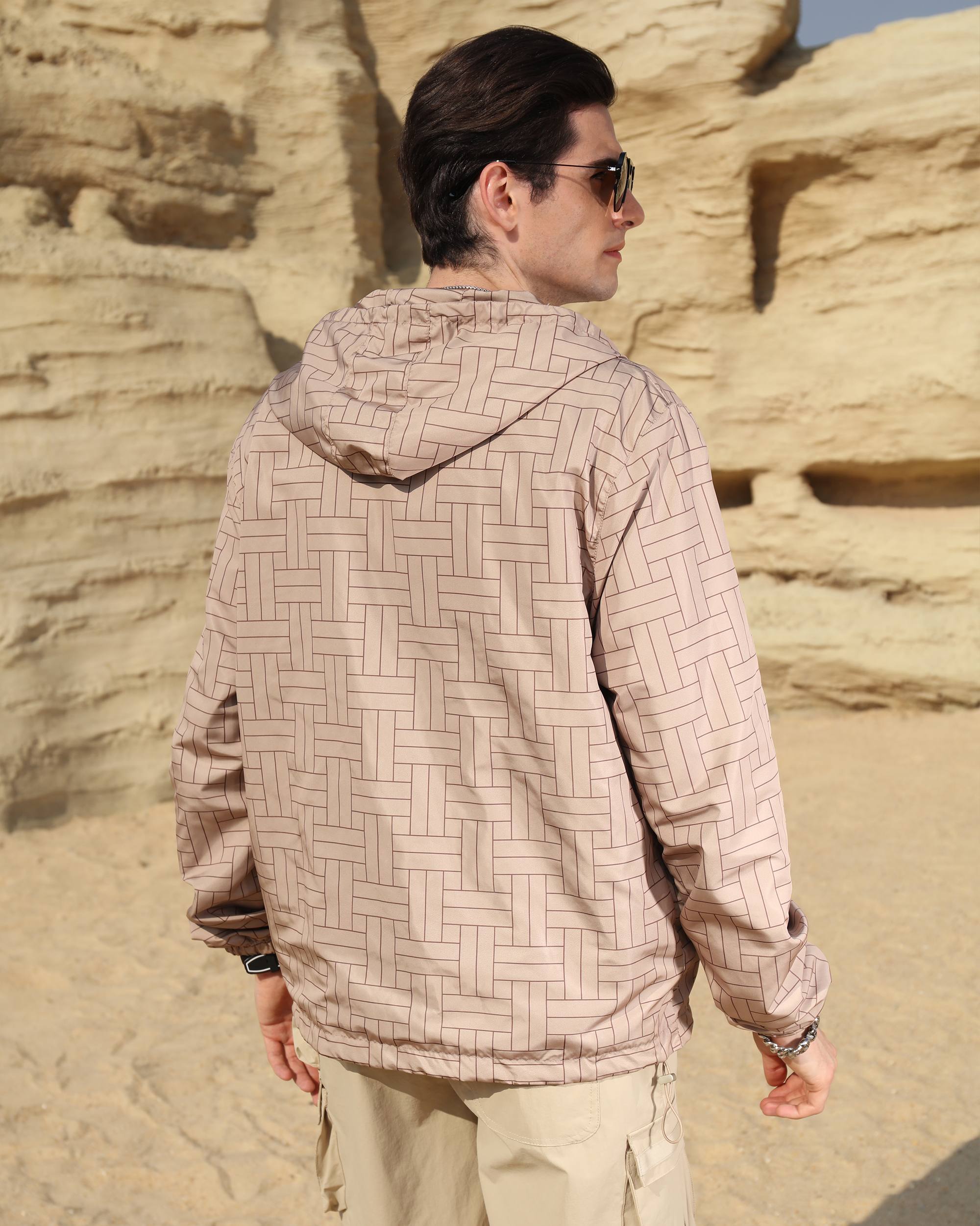 Logeqi® Men’s Windbreaker Hooded Jacket