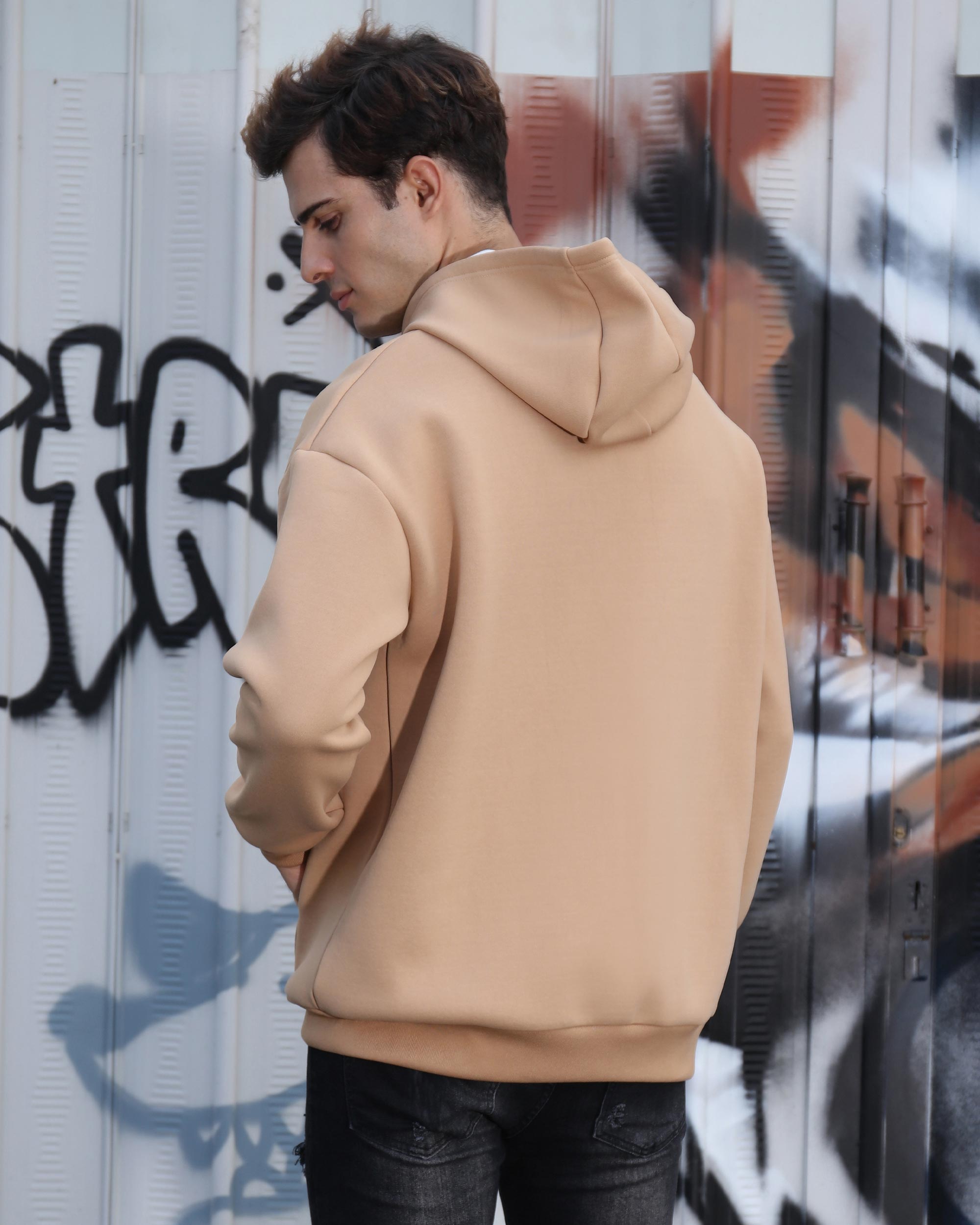 Men’s Fleece Pullover Hoodie – Soft Brushed Fabric, Warm & Casual Streetwear | LOGEQI