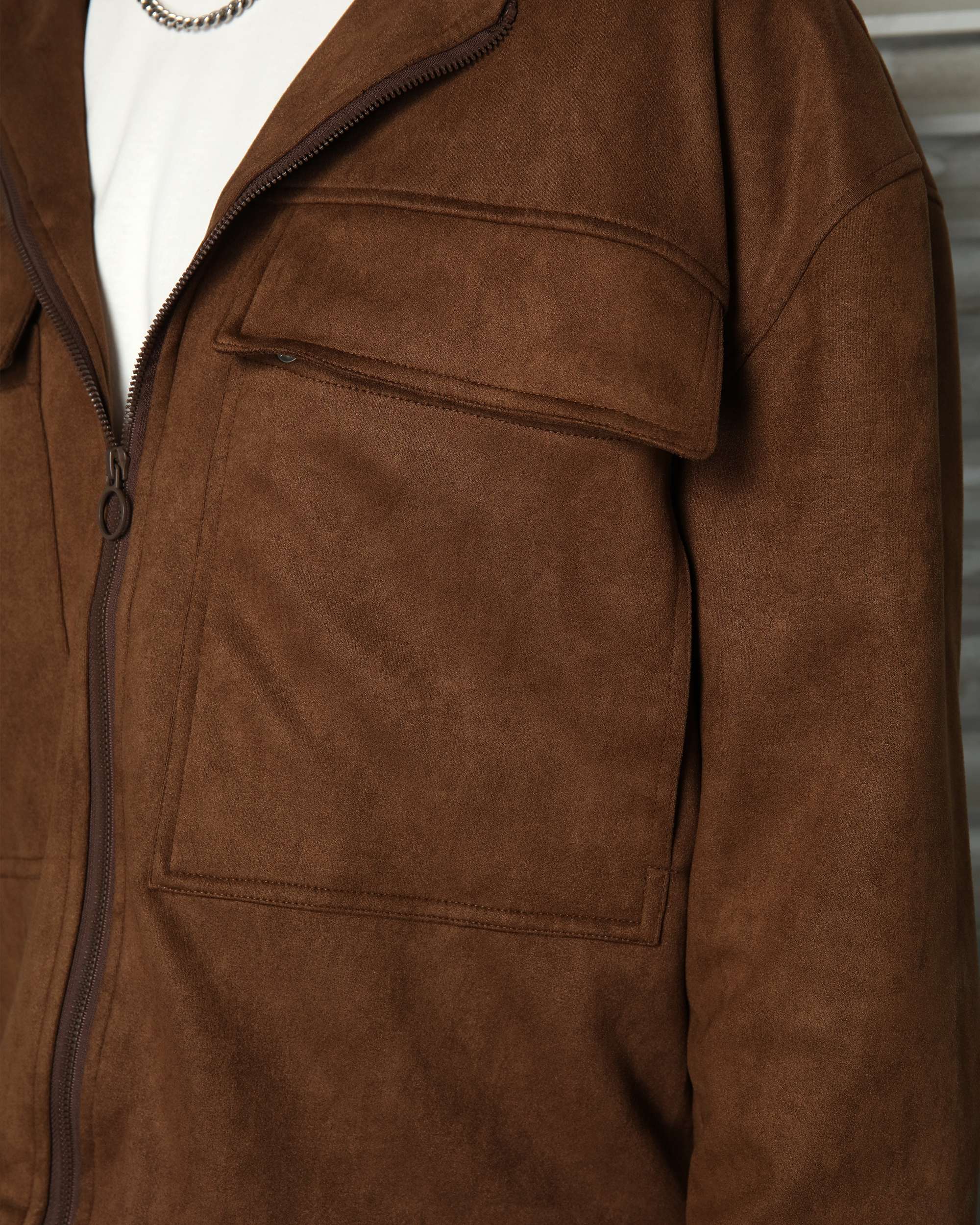 Men’s Zip-Up Hooded Shackets with Cargo Pockets Warm