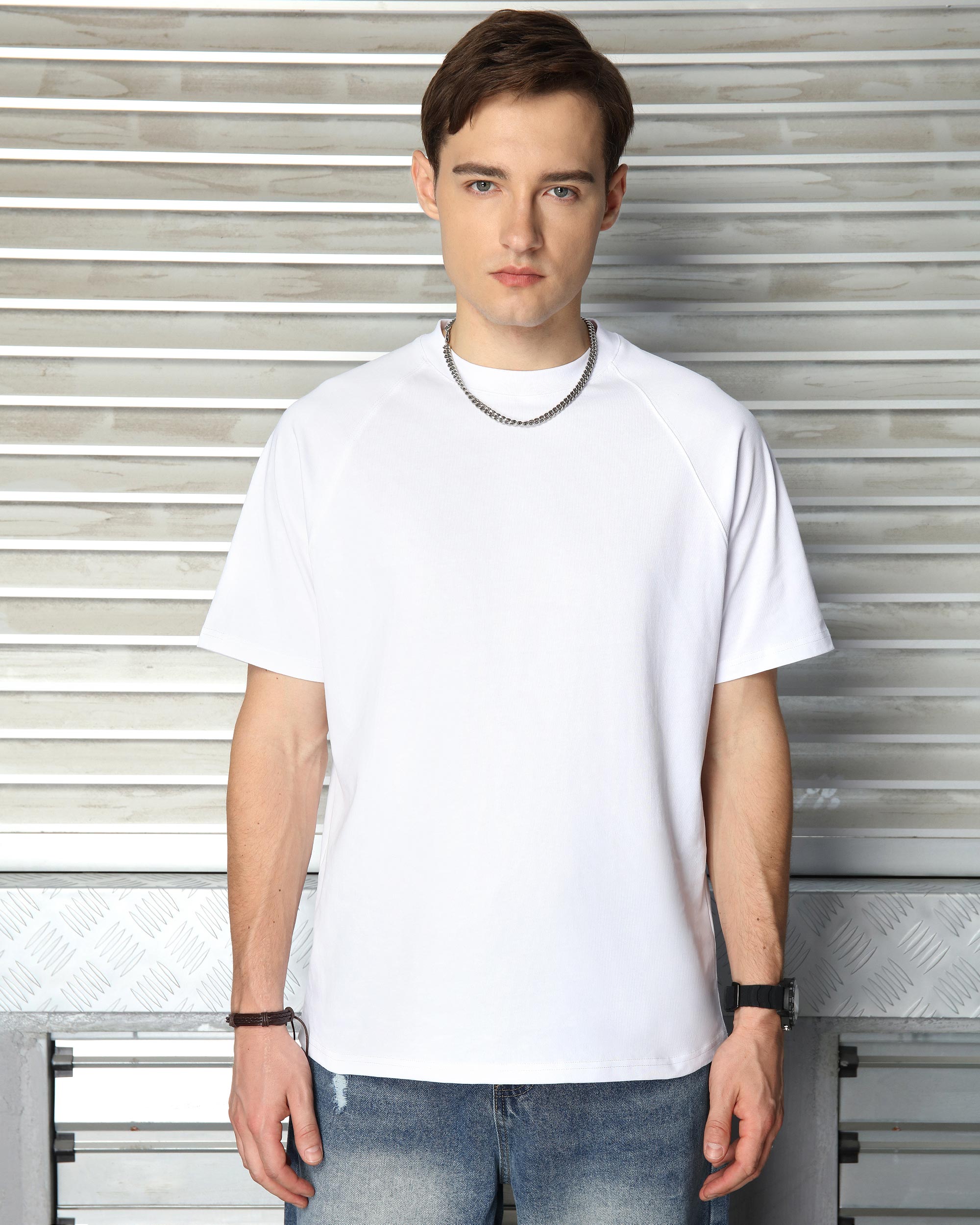 Men’s 250G 100% Cotton Solid Color T-Shirt – Wholesale, 10 Pieces/Pack