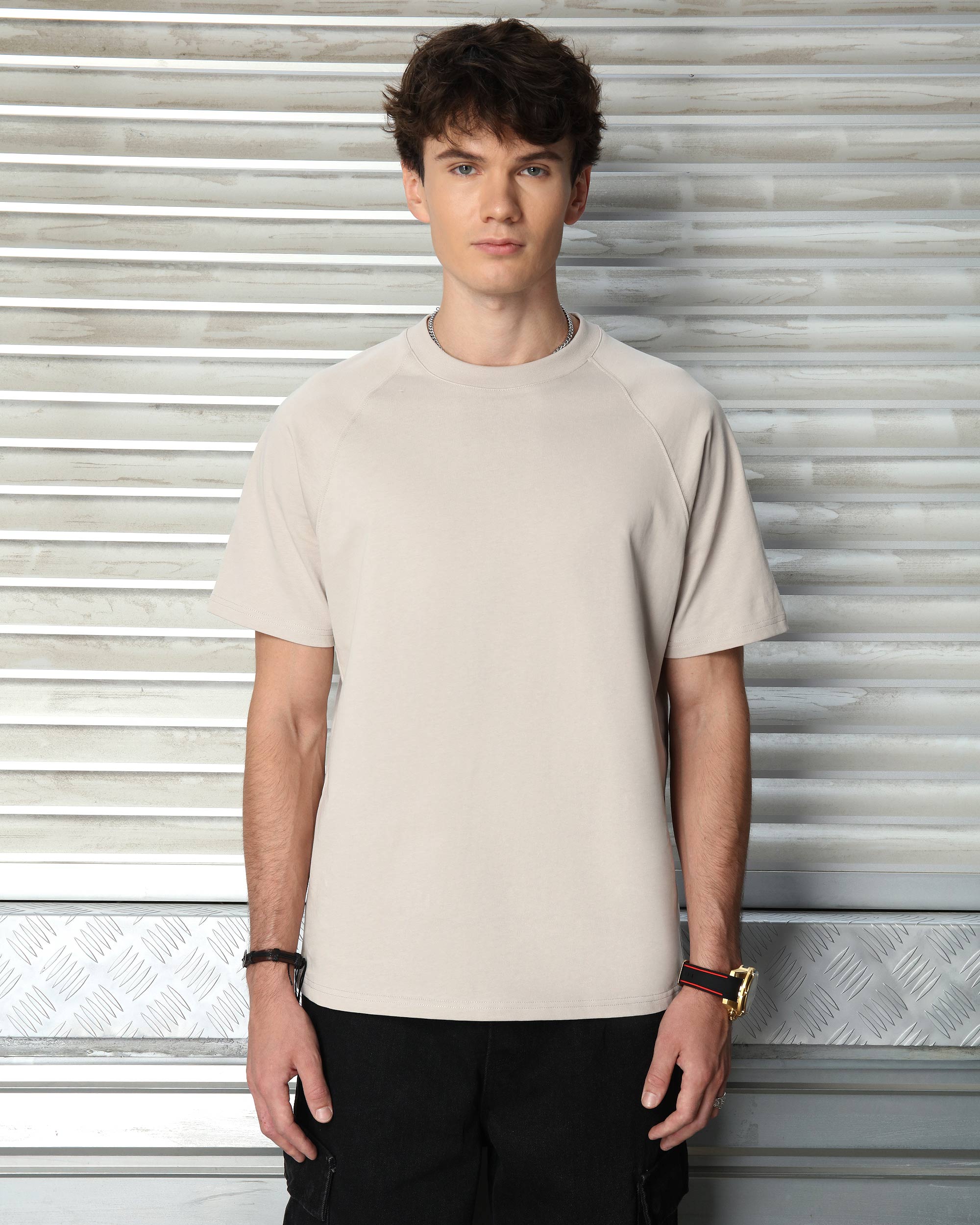 Men’s 250G 100% Cotton Solid Color T-Shirt – Wholesale, 10 Pieces/Pack