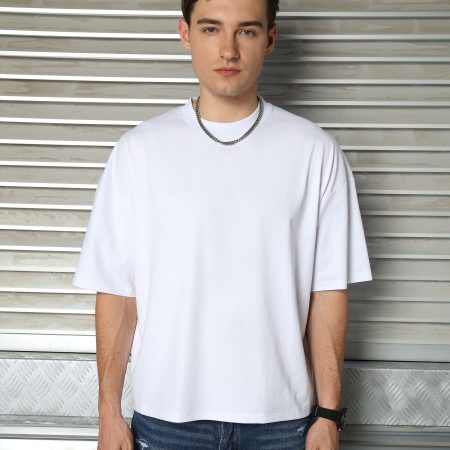 Men's Oversized Basic T-Shirt | 10-Piece Wholesale Pack