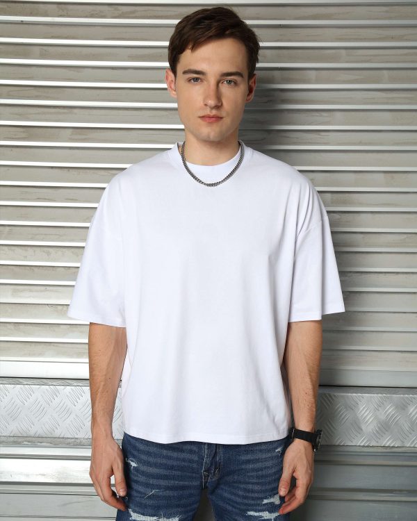 Men's Oversized Basic T-Shirt | 10-Piece Wholesale Pack