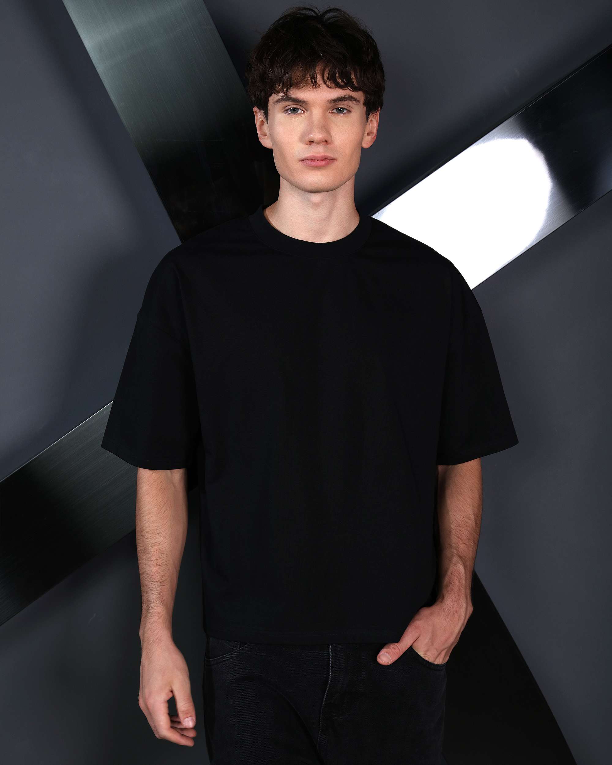 Men’s Oversized Basic T-Shirt | 10-Piece Wholesale Pack